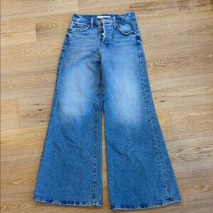 MOTHER Lil Tomcat Roller Wideleg Jeans